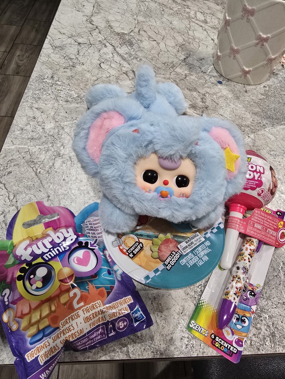 Baby Three Pencil Pouch With Extras